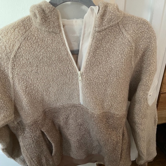 Outdoor Voices Sweaters - MegaFleece Half Zip Hoodie